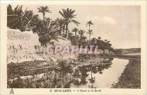 Cartes postales Beni Abbes L'Oued et le Bordj