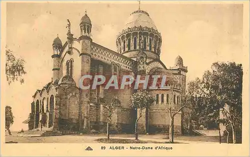 Cartes postales Alger Notre Dame d'Afrique