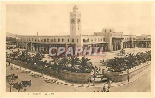 Cartes postales Oran La Gare