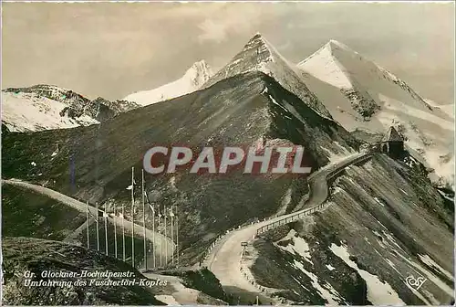 Cartes postales moderne Glockner Hochalpenstr Umfahrung des Fuscherforl Koples