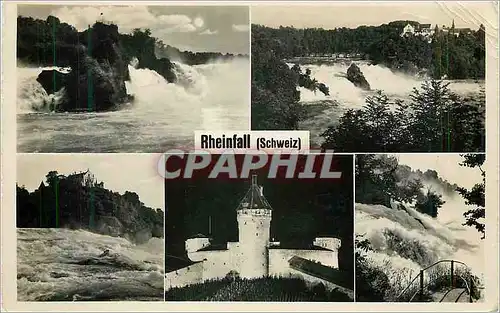 Cartes postales moderne Rhinfall Switzerland la Chute du Rhin Suisse