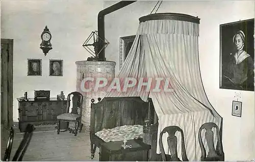 Cartes postales moderne Chateau de Valangin Chambre a Coucher Louis XVI