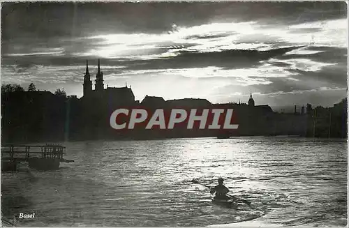 Cartes postales moderne Basel Bateau