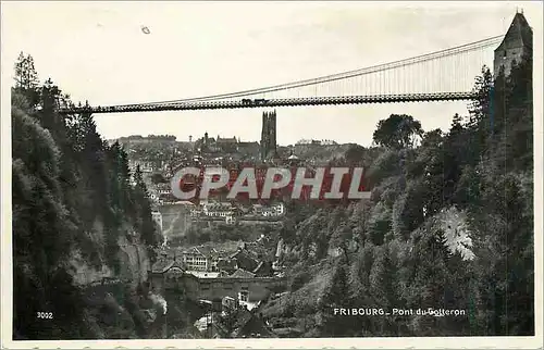 Cartes postales moderne Fribourg Pont du Gotteron