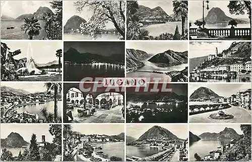 Cartes postales moderne Lugano