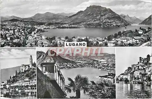 Cartes postales moderne Lugano