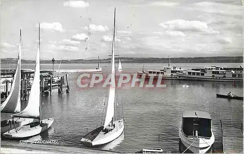 Cartes postales moderne Neuchatel Bateaux