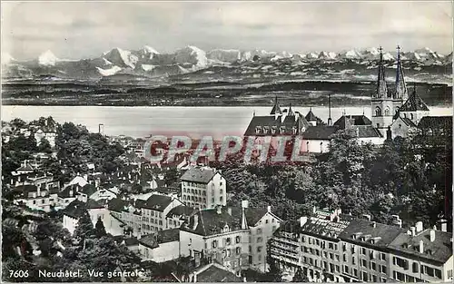 Cartes postales moderne Neuchatel Vue Generale