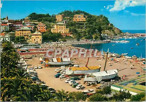 Cartes postales moderne Sestri Levante La Peninsul Baia delle Favole La Plage Merveilleuse Bateaux