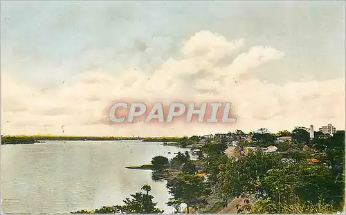 Cartes postales moderne Abidjan Baie de Cocody Vue du Jardin Public