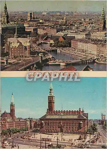 Cartes postales moderne Copenhagen the Town Hall Square