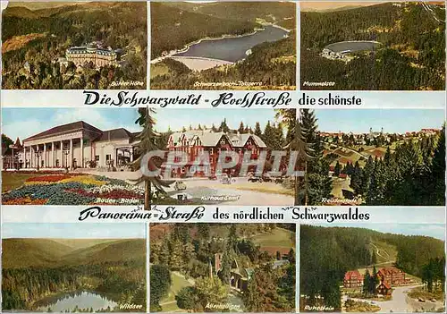 Cartes postales moderne Die Schwarzwald Hochltrasse die Schonste