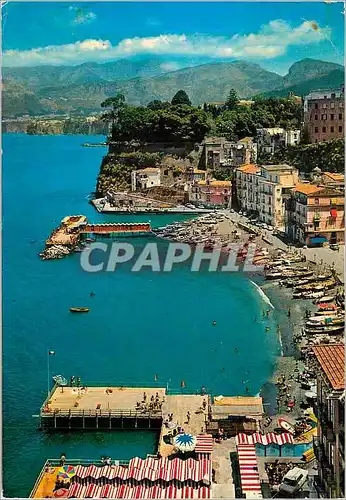 Cartes postales moderne Sorrento Panorama Bateaux