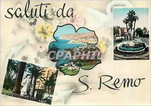 Cartes postales moderne Saluti da S Remo