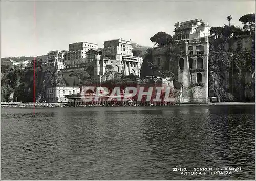 Cartes postales moderne Sorrento Alberghi Vittoria Terrazza