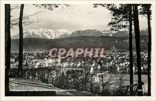Cartes postales moderne Klagenfurt vom Karawankenblick mit Hochobir