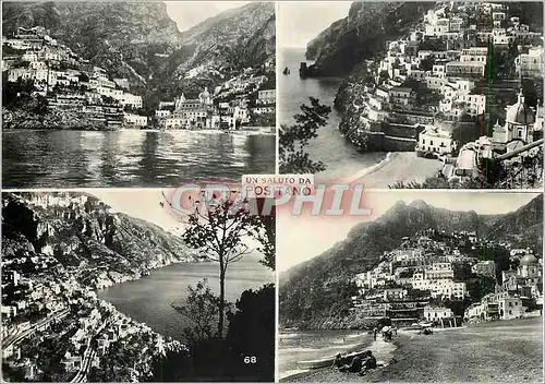 Cartes postales moderne Un Saludo da Positano