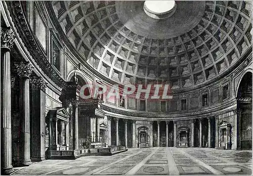 Cartes postales moderne Roma Interieur du Pantheon