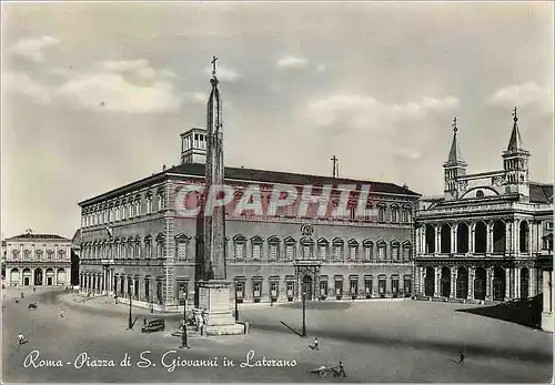 Cartes postales moderne Roma Place de St Jean en Lateran