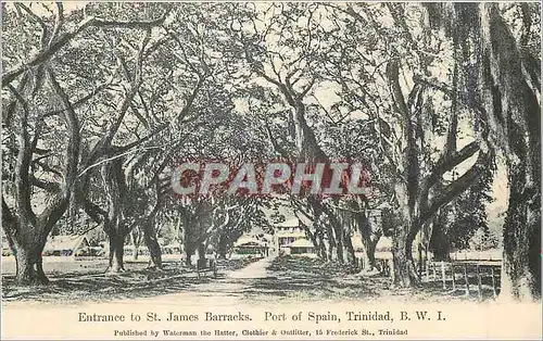 Cartes postales Entrance to St James Barracks Port of Spain Trinidad