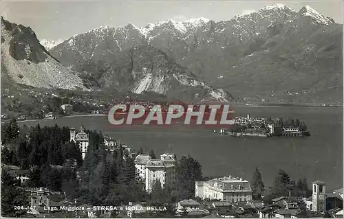 Cartes postales moderne Lago Maggiore Stresa Isola Bella