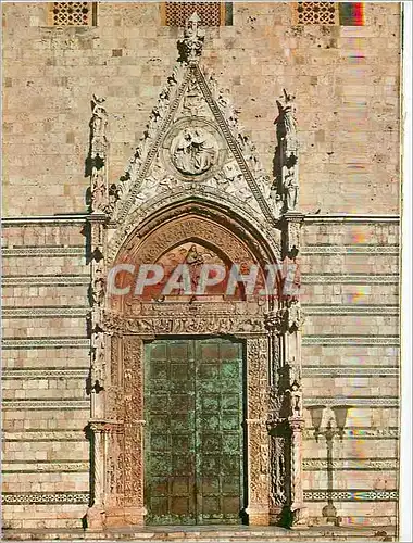 Cartes postales moderne Messina Portail de la Cathedrale