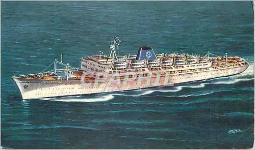 Cartes postales moderne Grimaldi Siosa Bateau