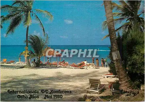 Cartes postales moderne Interantionale D D Konferenz Ocho Rios Mai 1980 Timbre Golf