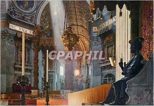 Cartes postales moderne Basilique de St Pierre (Interieur) L'Interieur de Cette Basilique est tout a fait Etonnant pour