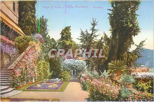 Cartes postales Lago di Como Villa Carlotta Giardino