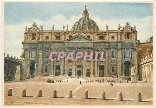 Cartes postales moderne Citta del Vaticano Place Saint Pierre et la Basilique