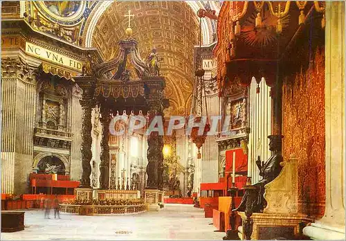 Cartes postales moderne Citta del Vaticano Basilique de S Pierre la Confession