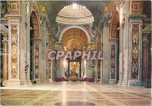 Cartes postales moderne Citta del Vaticano Interieur de la Basilique de St Pierre