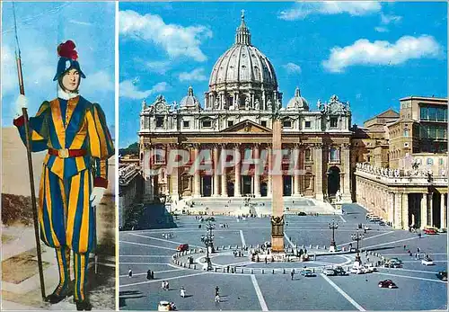 Cartes postales moderne Roma Place Saint Pierre