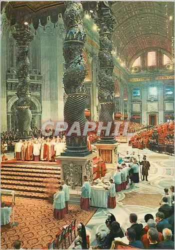 Cartes postales moderne Citta del Vaticano Basilique de Saint Pierre Office Papal