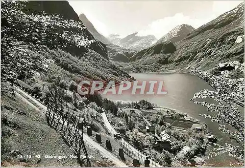 Cartes postales moderne Geiranger Mot Merok