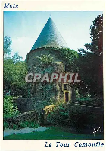 Cartes postales moderne Metz (Moselle) Couleurs et Lumiere de France La Tour Camoufle