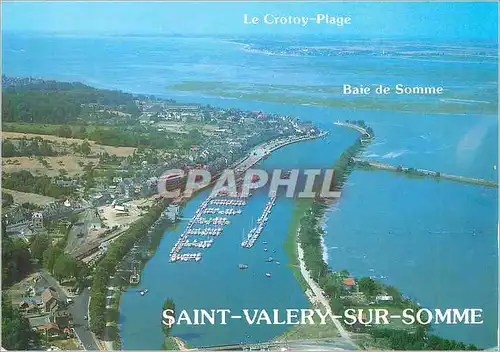 Cartes postales moderne Saint Valery sur Somme (Somme) La Cote Picarde La Baie de Somme Le Port de Plaisance