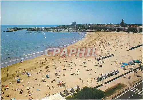 Cartes postales moderne Royan La Plage Le Port le Front de Mer et l'Eglise