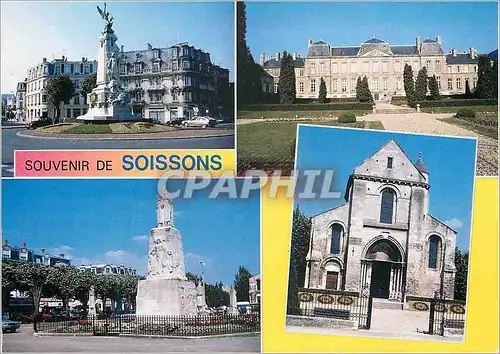 Cartes postales moderne Soissons (Aisne) Vues diverses