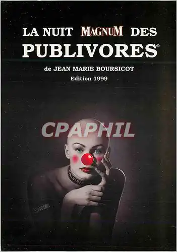 Cartes postales moderne Affiche du Spectacle La Nuit Magnum des Publivores Paris Grand Rex 19 et 20 mars 1999 Glace