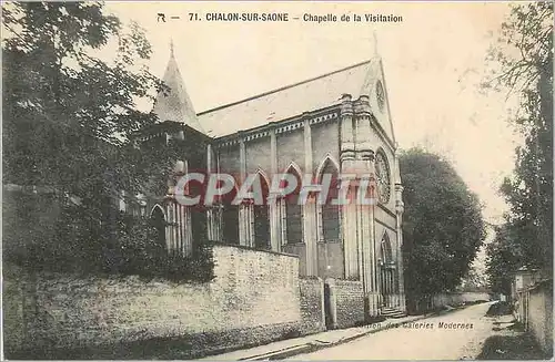 Cartes postales Chalon sur Saone Chapelle de la Visitation