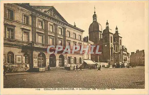 Cartes postales Chalon sur Saone l'Hotel de Ville