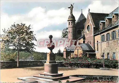 Cartes postales moderne Mont Ste Odile (Alsace) Terrasse et Facade Est du Couvent