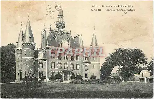 Cartes postales Environs de Souvigny Chaon Chateau de Hermitage