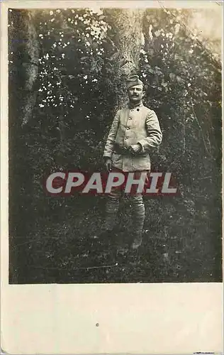 CARTE PHOTO Homme Soldat Militaria