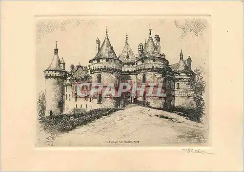 Cartes postales Chateau de Chaumont