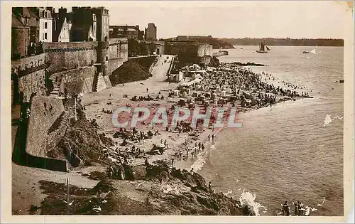 Cartes postales Saint Malo La Plage