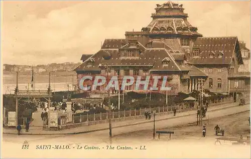 Cartes postales Saint Malo Le Casino