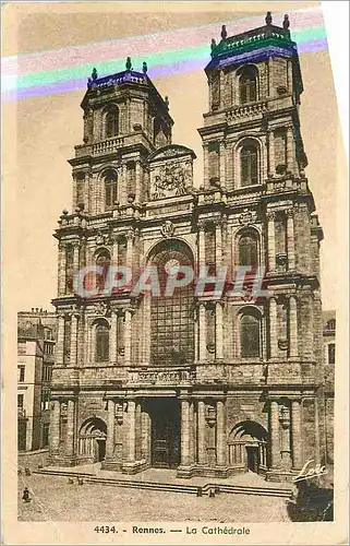 Cartes postales Rennes la Cathedrale